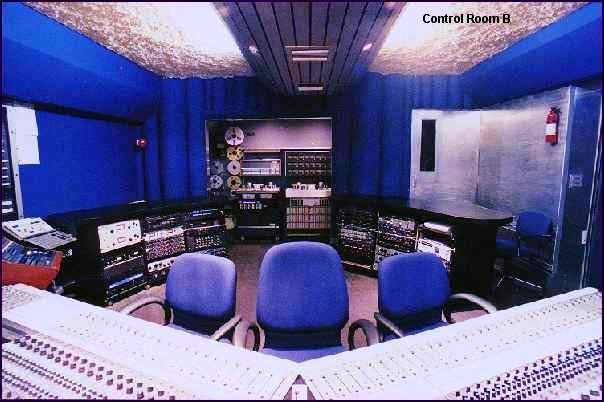 Control Room B: View from behind console